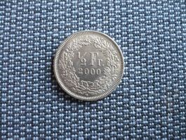 1/2 Franken 2000 Jahrtausendwende