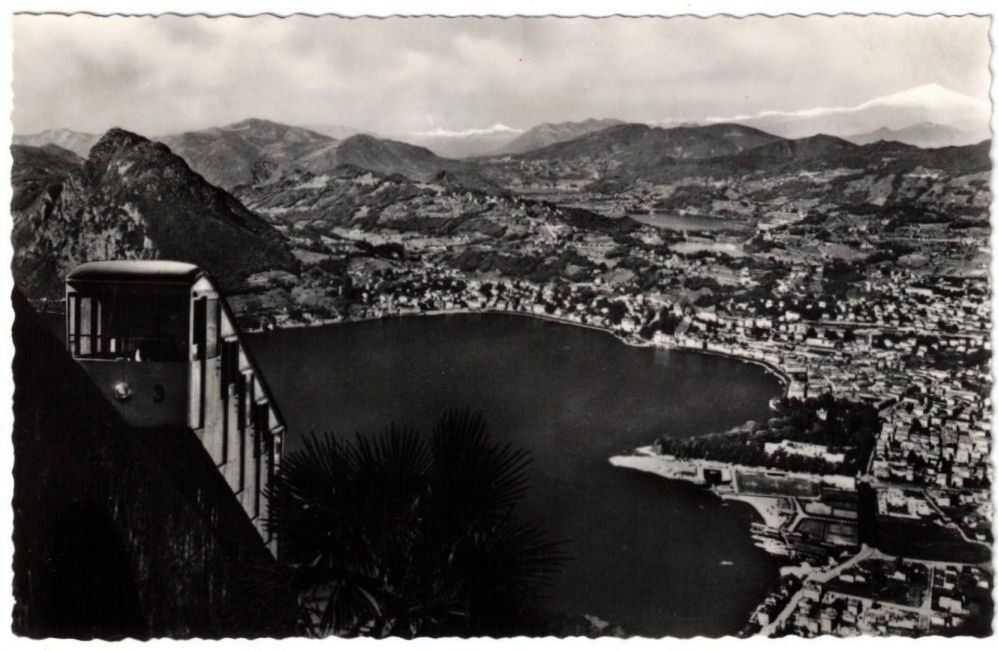 Cartoline postali: Lugano - Standseilbahn Monte Brè – Usato da Binningen venduto da Mountainrider