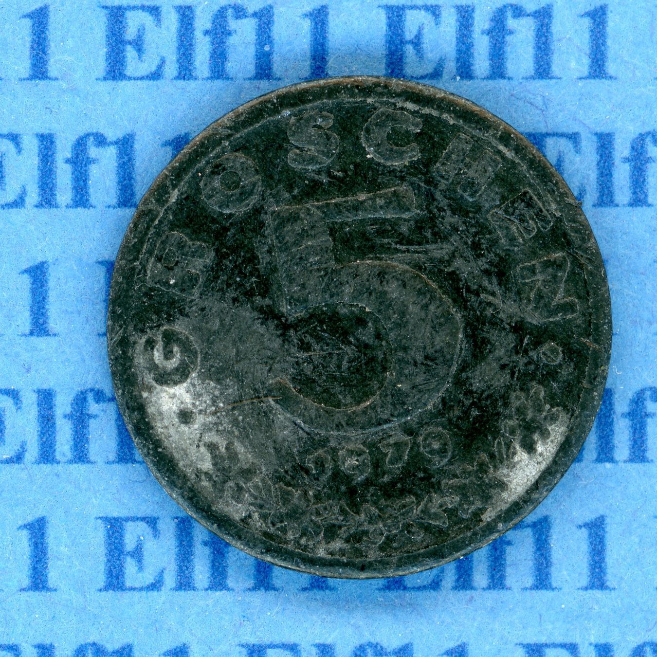 Alle Münzen: ATS___0.05 1979 s 5 Groschen – Gebraucht aus Widnau von Elf11