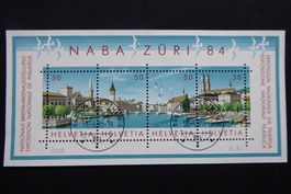 (B72) 1984: NABA - Block Zst. Nr. W64 ʘ