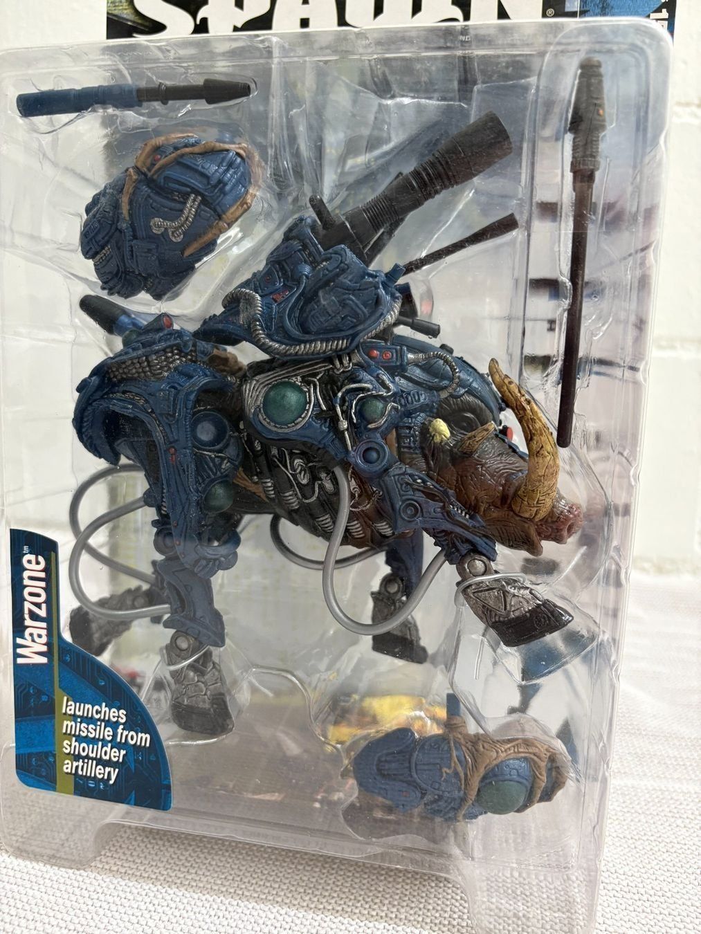 Statuette: NEU Techno Spawn Warzone Action Figur, MCFarlane Toys,1999 – Usato da Ottenbach venduto da TimelessEmotions. 1