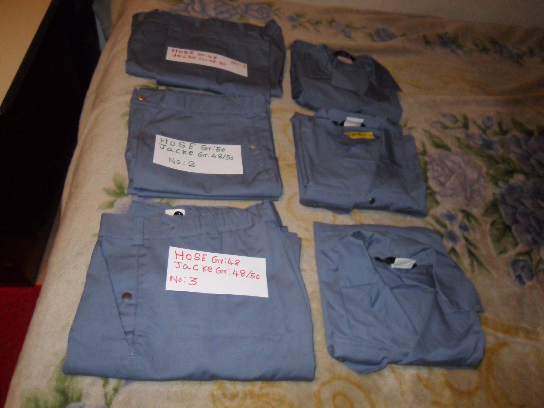 Pantaloni: Arbeit HOSE Gr  48 jacke 48/ – Usato da Zuchwil venduto da t.rachel 3