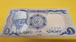 Sudan 1 Pfund Banknote, Zustand siehe Bilder, Rarität!