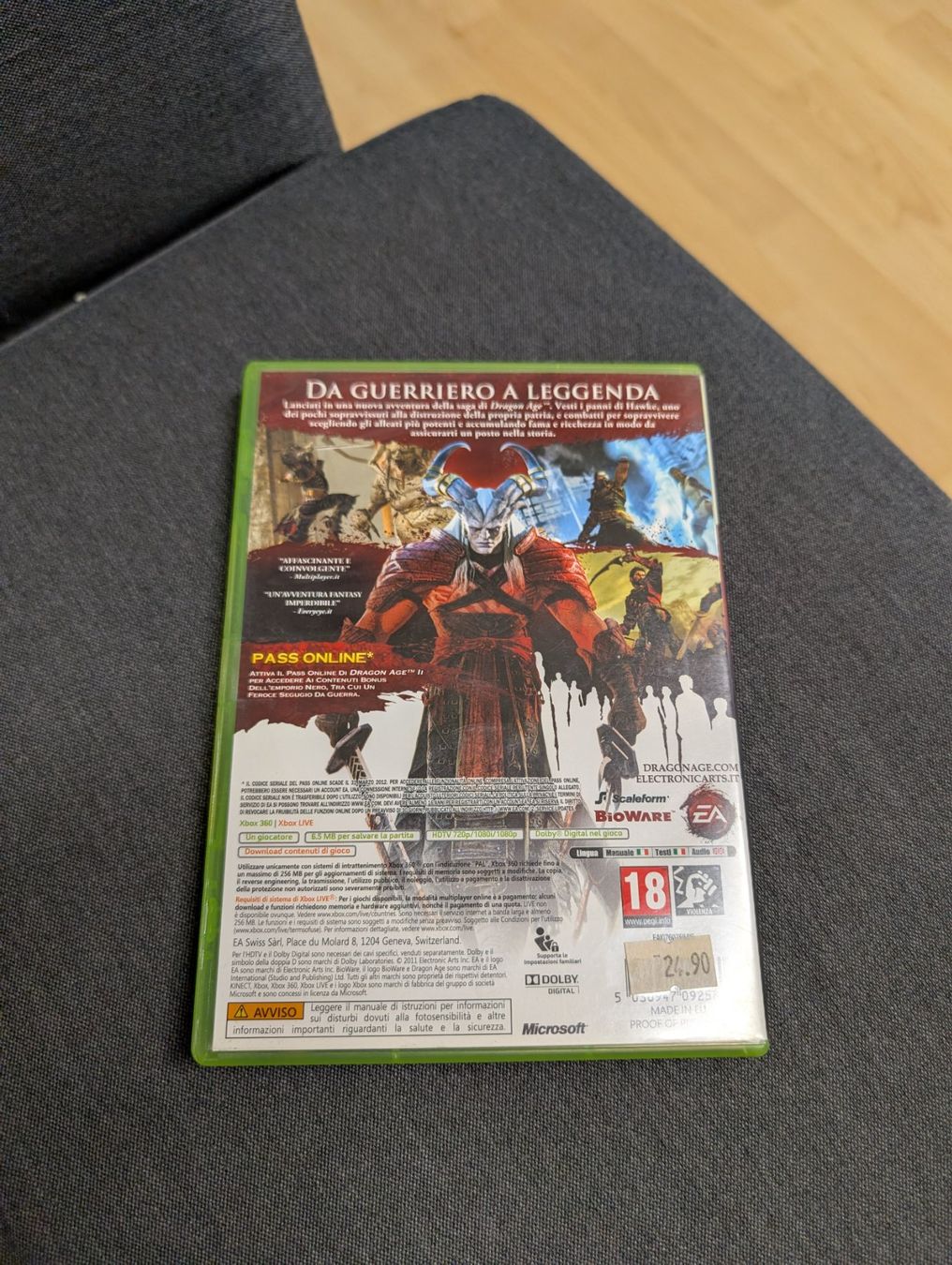Giochi: Dragon age II Microsoft Xbox 360 – Usato da Giubiasco venduto da Ticinerd 1