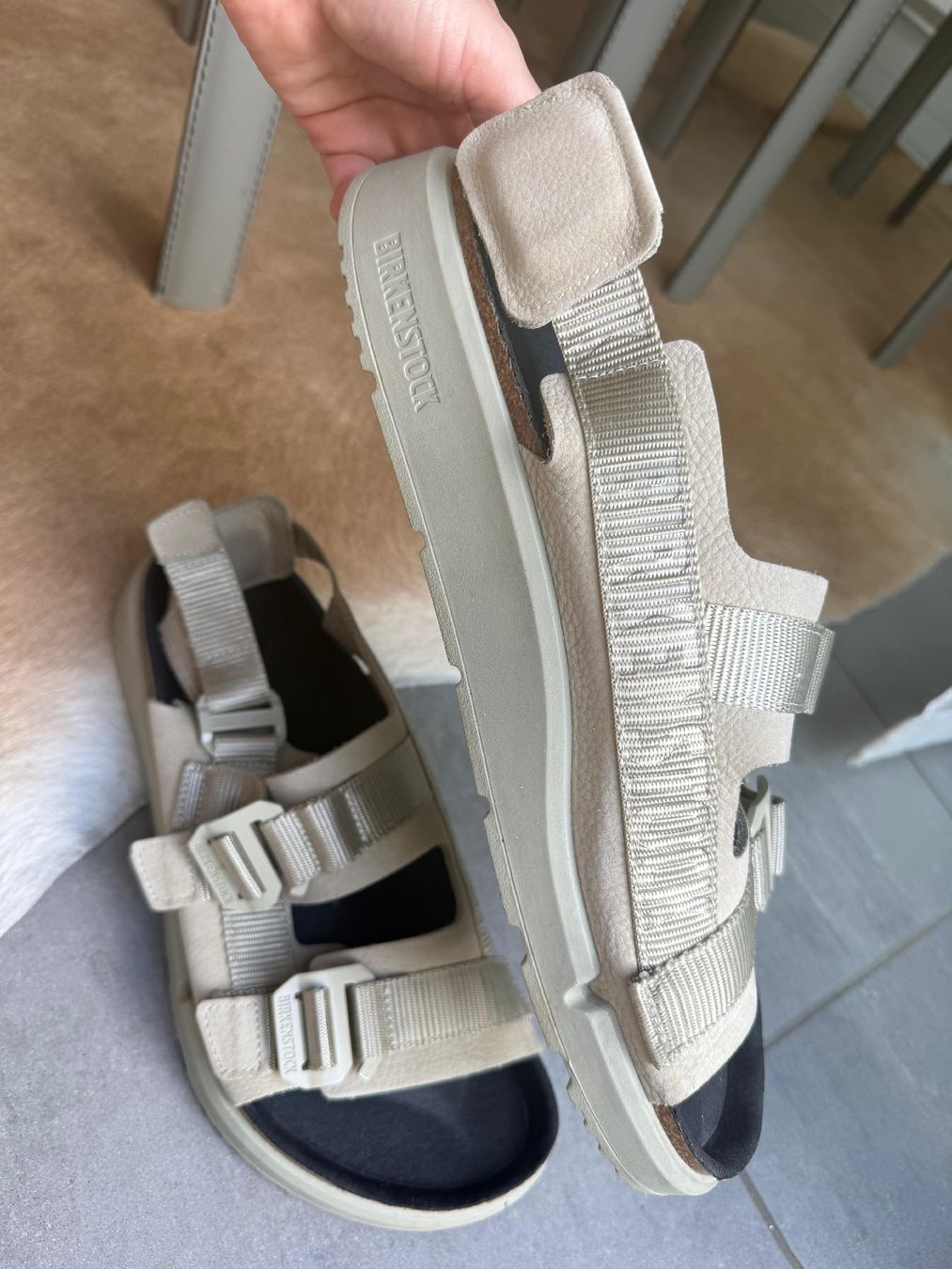 Birkenstock Chaussures hommes: Birkenstock (Shinjuku) Schuhe Sandalen Gr. 45.5  Neuwertig – Neuf (Voir description) à Winterthur par tim_cl8x 4