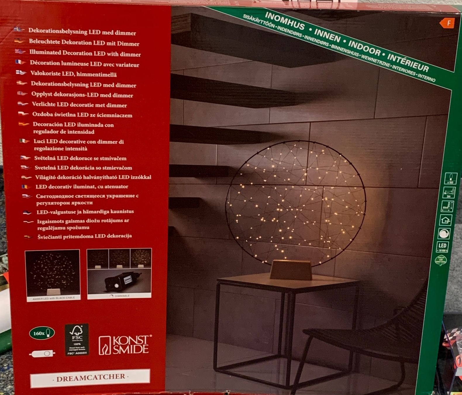 Tutte le decorazioni: Traumfänger von Konstsmide NEU – Nuovo e nell'imballaggio originale da Rümlang venduto da Niro69