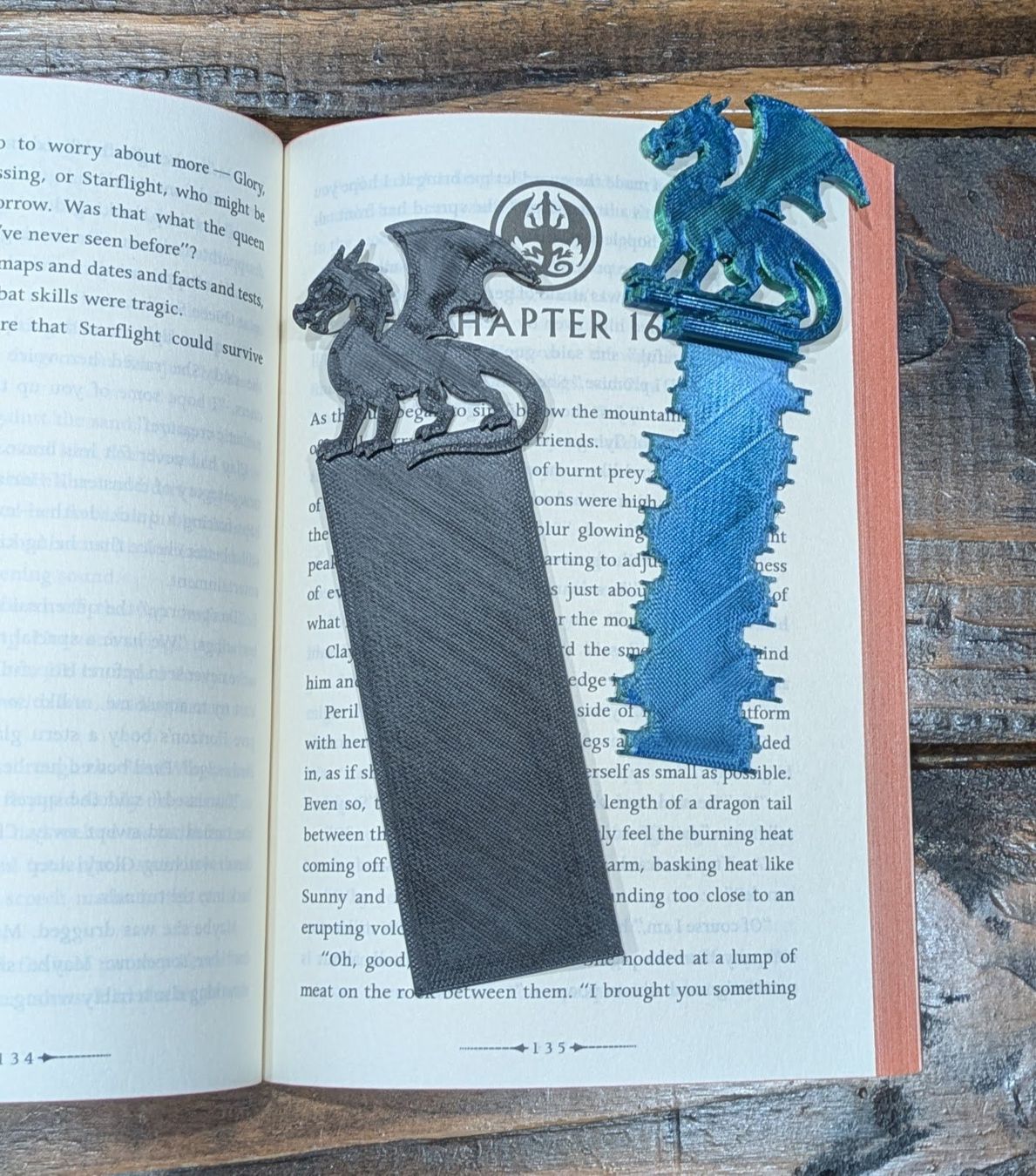 Altre raccolte & rarità: Black Dragon Bookmark 3D Printed Fantasy Book Marker – Nuovo (secondo la descrizione) da Losone venduto da AlpineLayer
