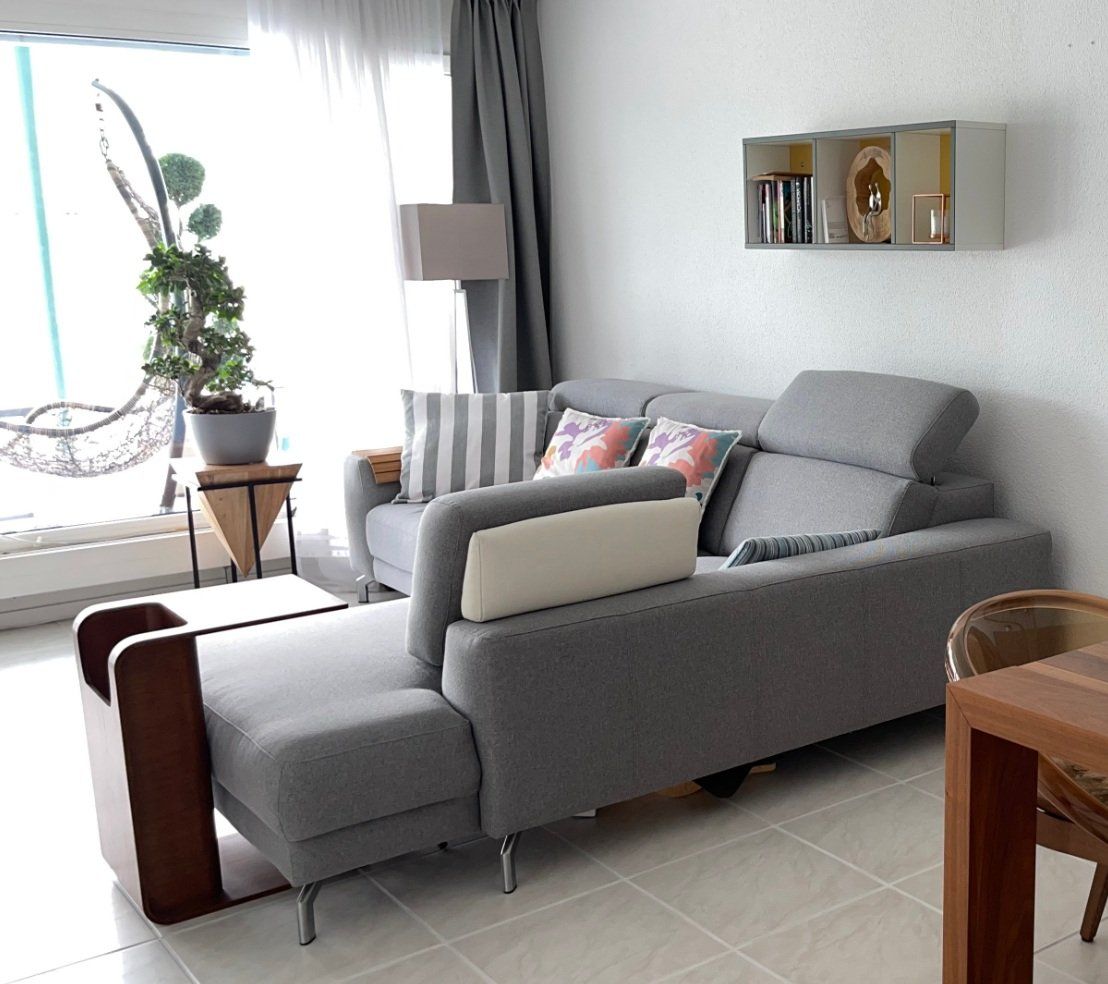 Divani: XOOON Ecksofa Sofa Longchair hellgrau Top Zustand Fr.2600 – Usato da Rotkreuz venduto da beltraum 5