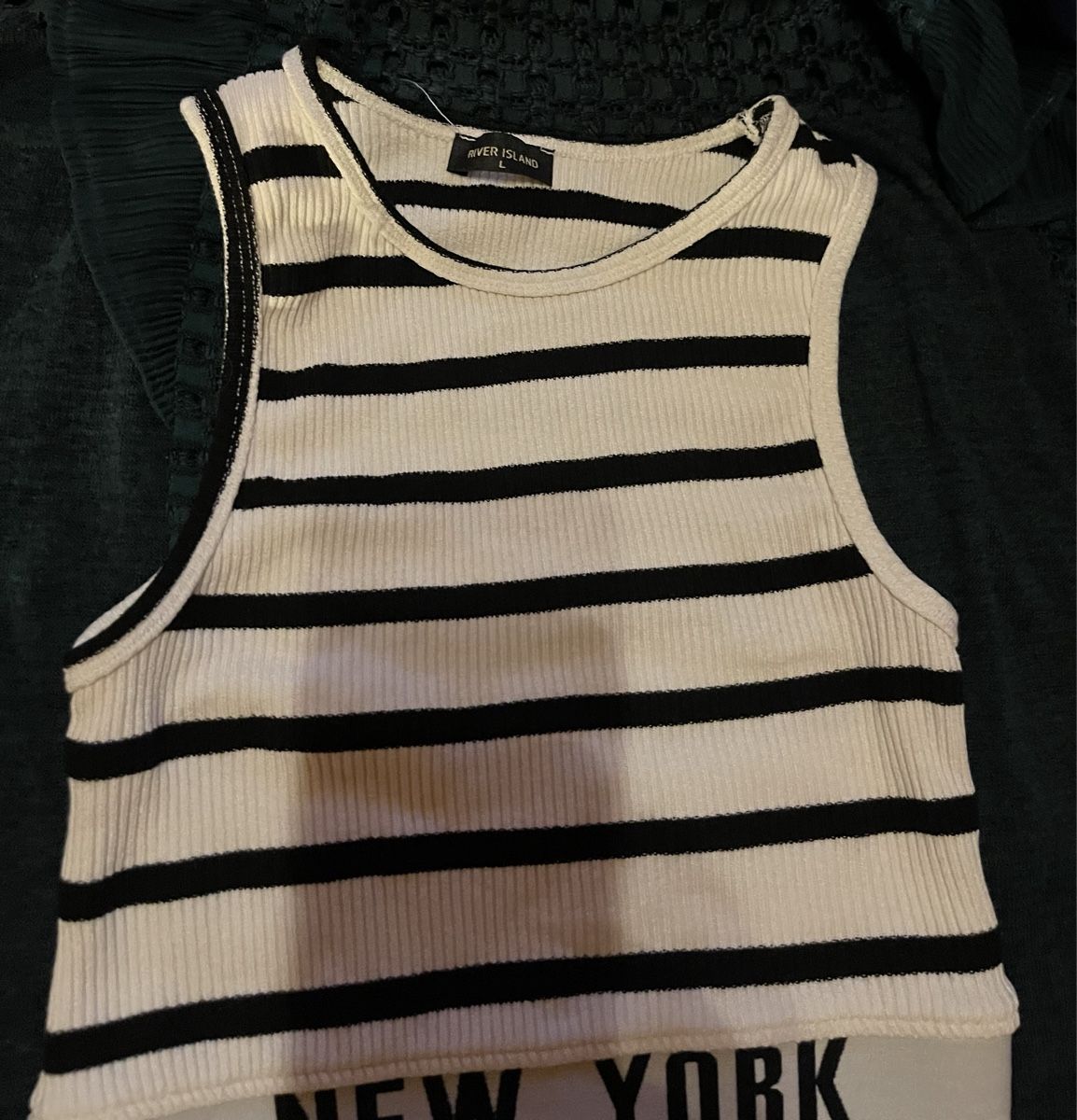 Top: Top River Island a righe bianco e nero - Tg S/M – Nuovo (secondo la descrizione) da Gordevio venduto da LanaZimm 6