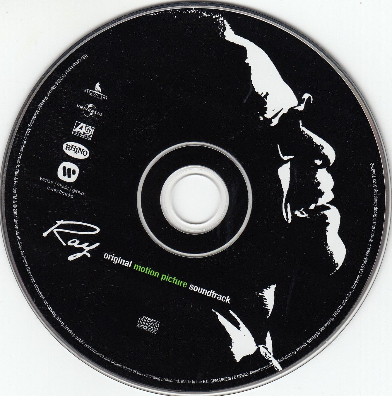 CD: Ray Charles Original Motion Picture Soundtrack 1 CD – Nuovo (secondo la descrizione) da Spreitenbach venduto da Turbo_1105 2