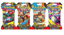 🇬🇧 Pokémon - Mega Evolutions ART SET 4x Sleeved Booster