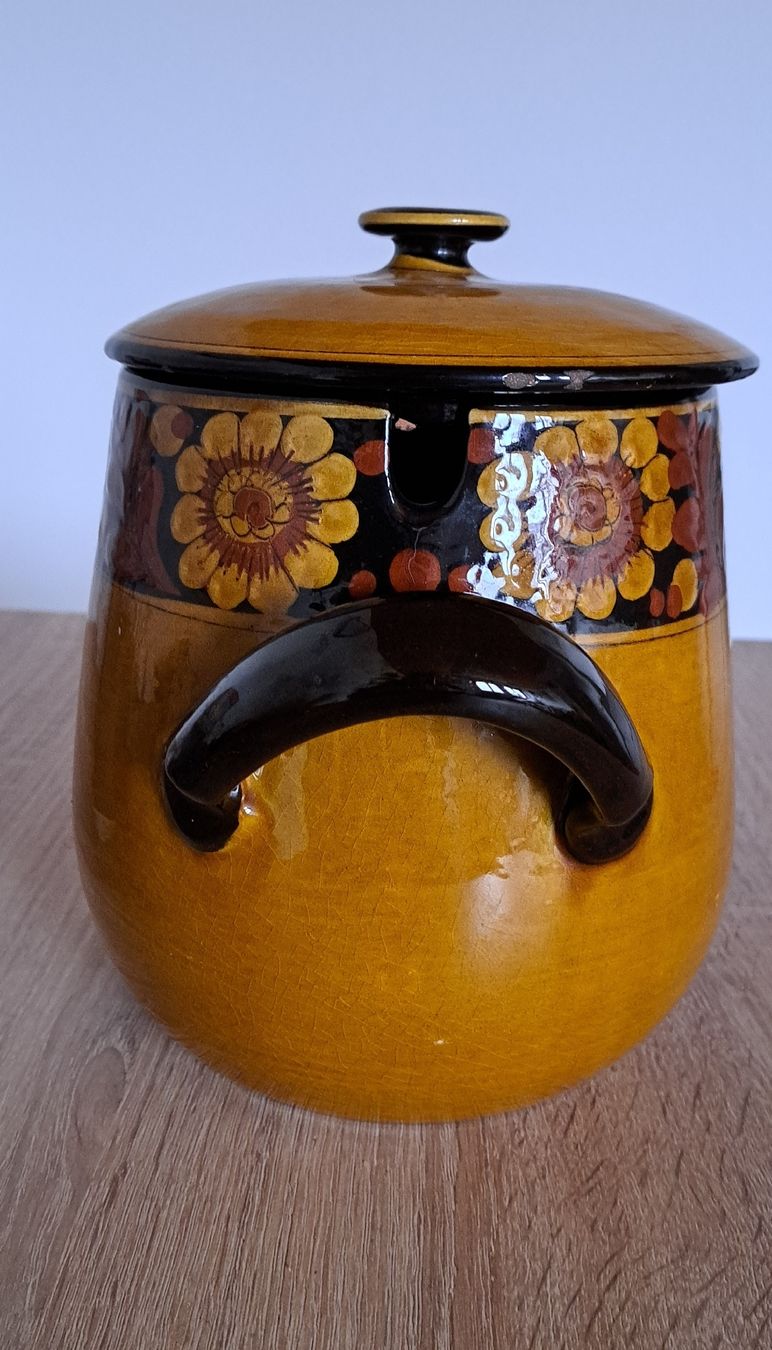 Pentole: Rustikale Keramiktopf / Eintopf Topf, Vintage Look! – Usato da Bremgarten AG venduto da sil_g8jy 3