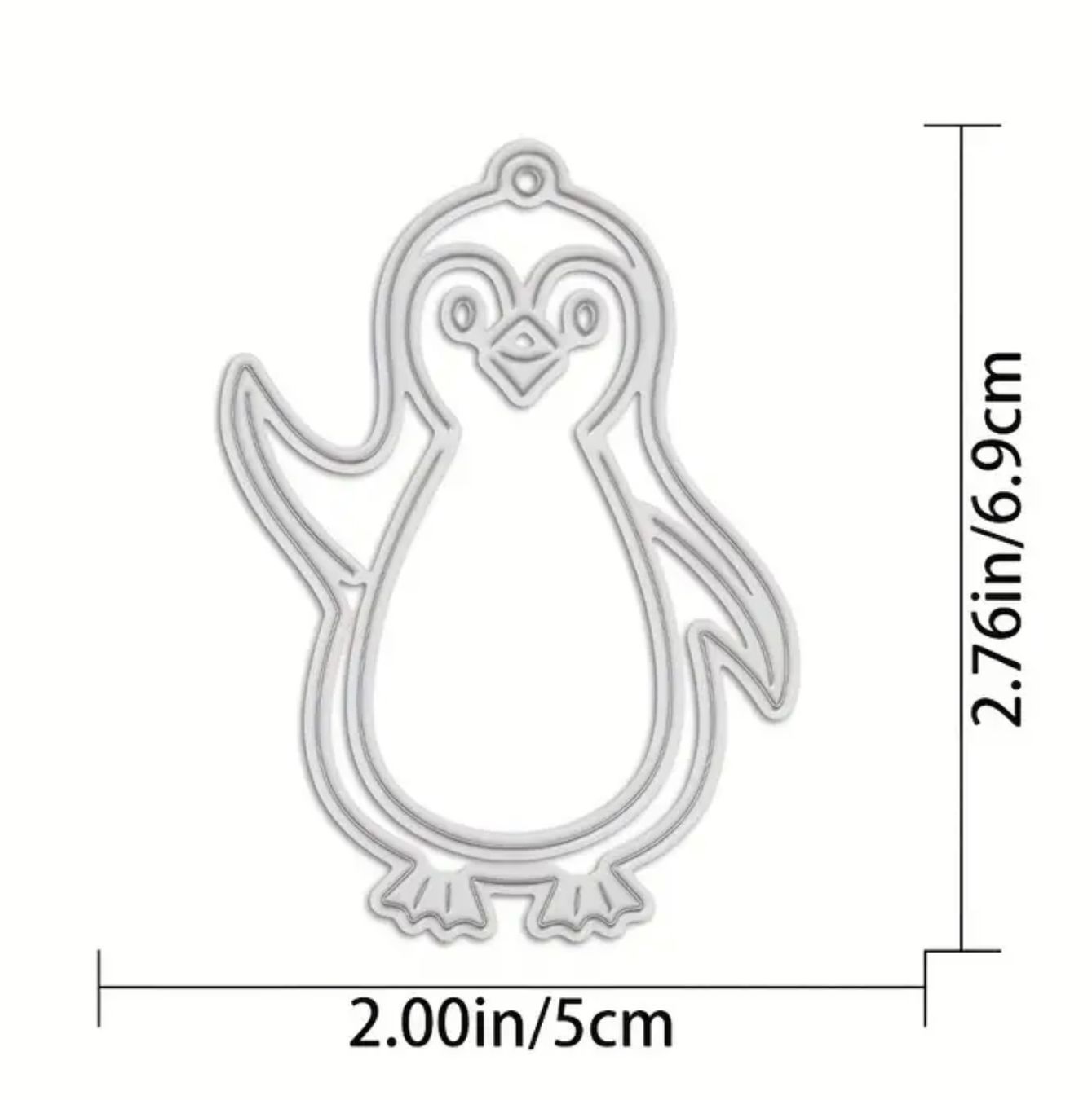 Schablonen: Pinguin als Anhänger - Stanzschablonen – Neu und originalverpackt aus Frenkendorf von jazzplatten 1
