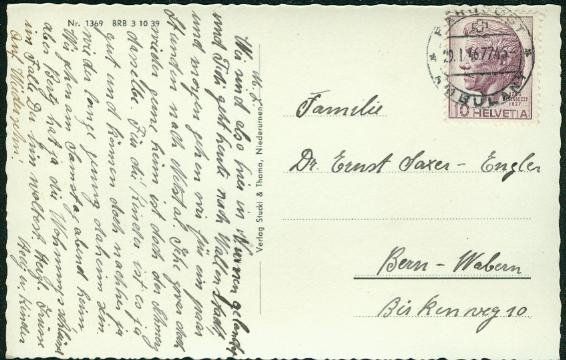Cartoline postali: GL Niederurnen – Usato da Schindellegi venduto da leecollect 1