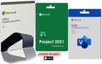 Microsoft Office Pro Plus 2021 | Project | Visio Pro | ESD