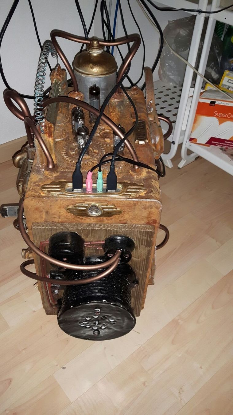 Boîtiers: Steampunk PC-Case von der Fantasy Basel 2015by Andy Ineichen – D'occasion à Buckten par RolandsLiquidationen 4