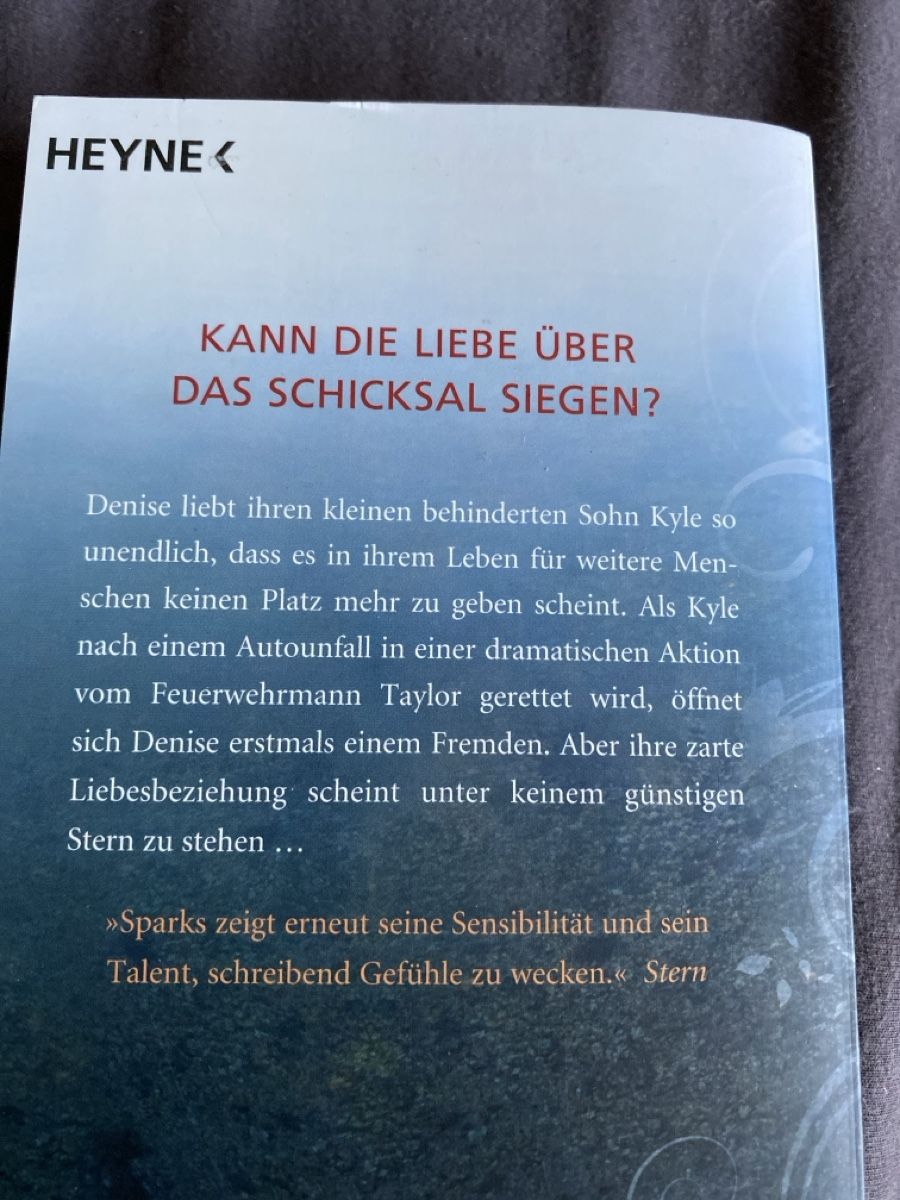 Bücher: Nicholas Sparks - Das Schweigen des Glücks – Gebraucht aus Kägiswil von C_Jaco 1