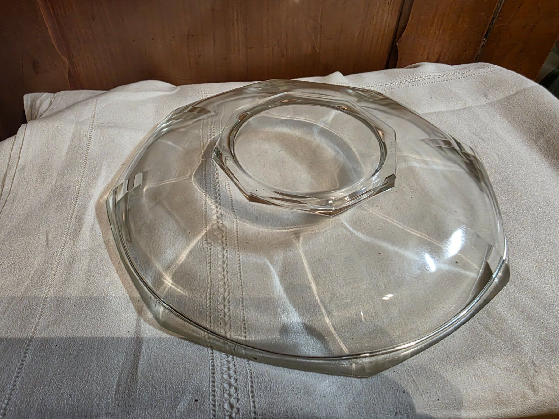 Piatti di portata: Glas Servierteller Platte Teller Schale 30 cm – Usato da Walterswil BE venduto da Lonitti 2
