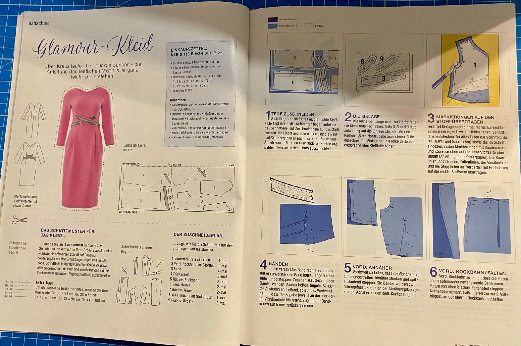 Cartamodelli: Burda Style 09/2017 – Usato da Neuendorf venduto da Knopfi 8