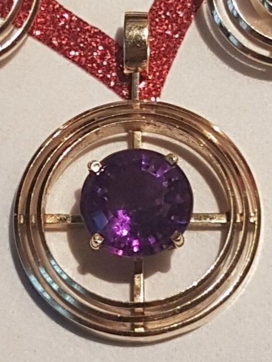 Boucles d'oreille: Tolles Schmuckset mit Amethysten – Neuf (Voir description) à Unterägeri par Altgoldschmuck 2