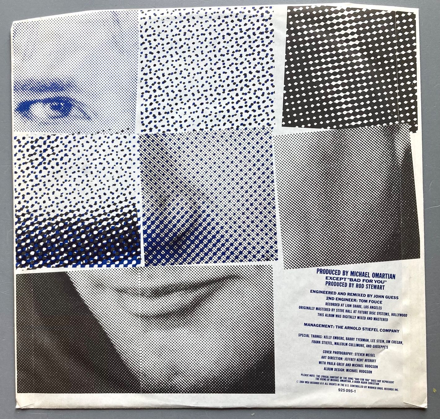 Vinyles: ROD STEWART - CAMOUFLAGE – D'occasion à Poliez-Pittet par Newtown-Records 2