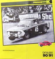Progetto K Modellautokatalog von 1990/91