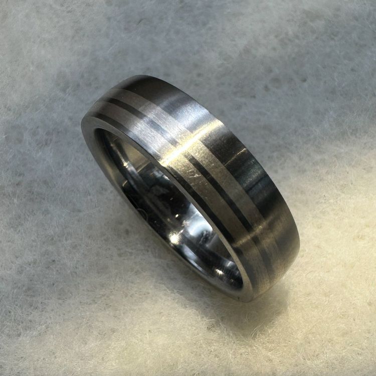 Edelstahlring Ring Grösse 66 | Kaufen auf Ricardo