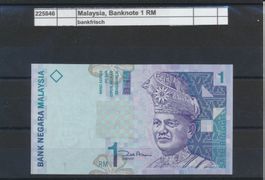 Malaysia, "Banknote - 1 RM", bankfrisch