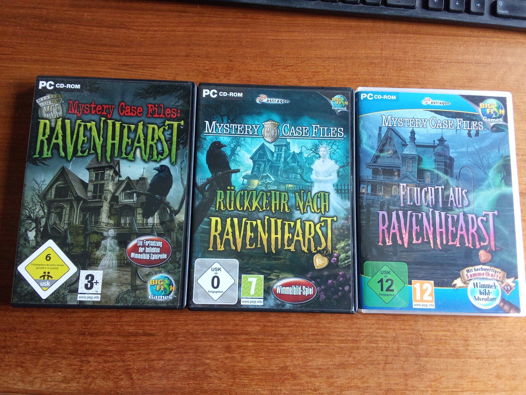 Jeux: Mystery Case Files Ravenhearst PC CD 3er Set – D'occasion à Siblingen par Jayuah