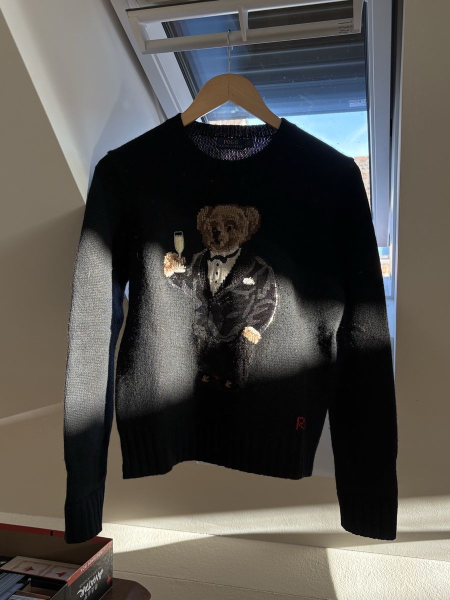 Polo Ralph Lauren Maglioni & Felpe: Polo Ralph Lauren Bear Pullover Schwarz Groesse S – Usato da Herrliberg venduto da peperina