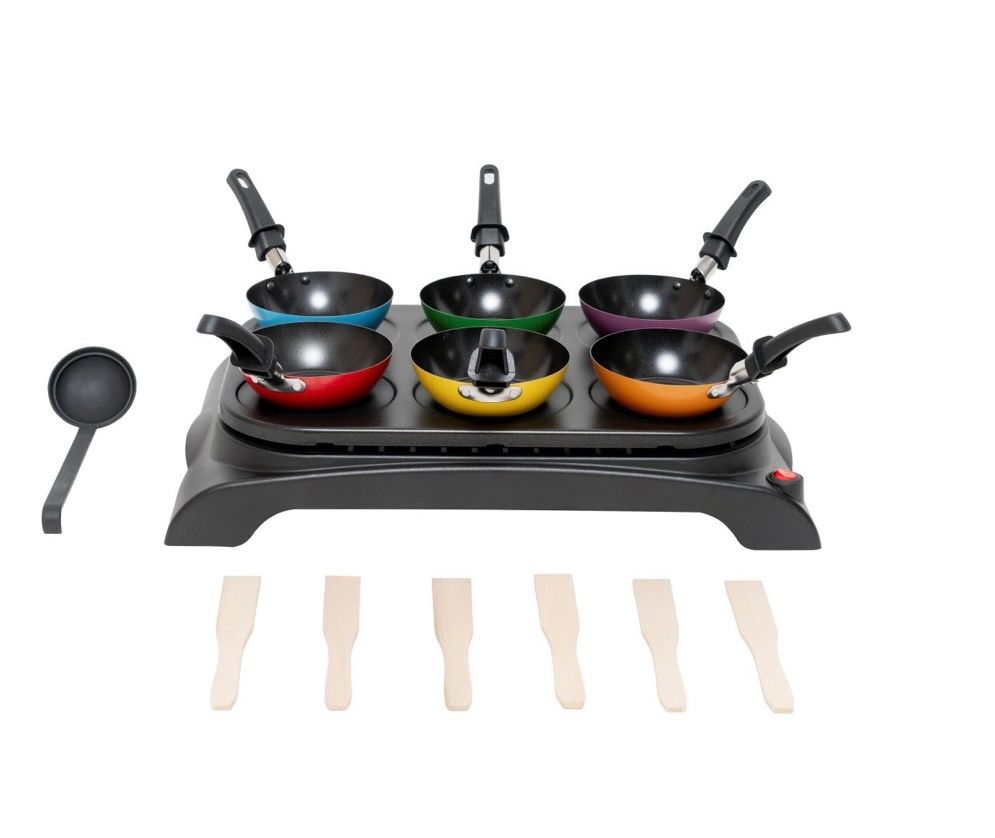 Padelle: Crêpe & Wok party set – Nuovo e nell'imballaggio originale da Zürich venduto da ann_qyk6 2