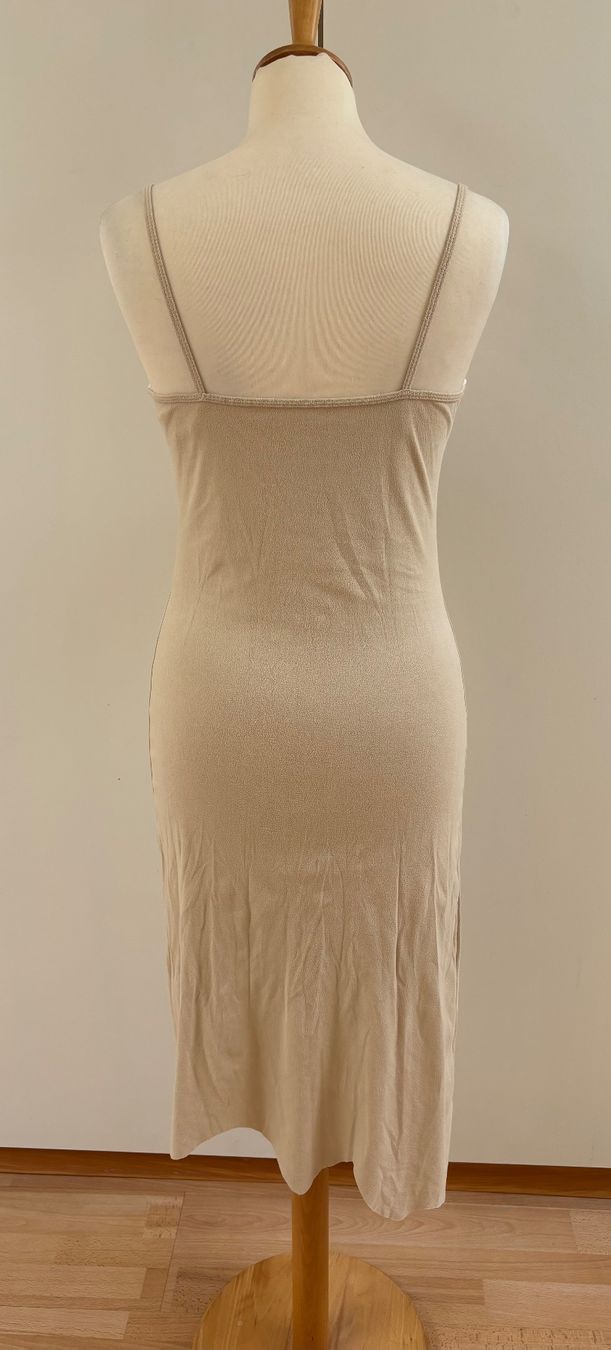 Vestiti: Kleid - Wildleder Imitat - hell beige - Grösse T1 – Usato da Zofingen venduto da Justizia_01 1
