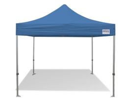 HEBU-Tent Faltzelt DELUXE 3x3m blau