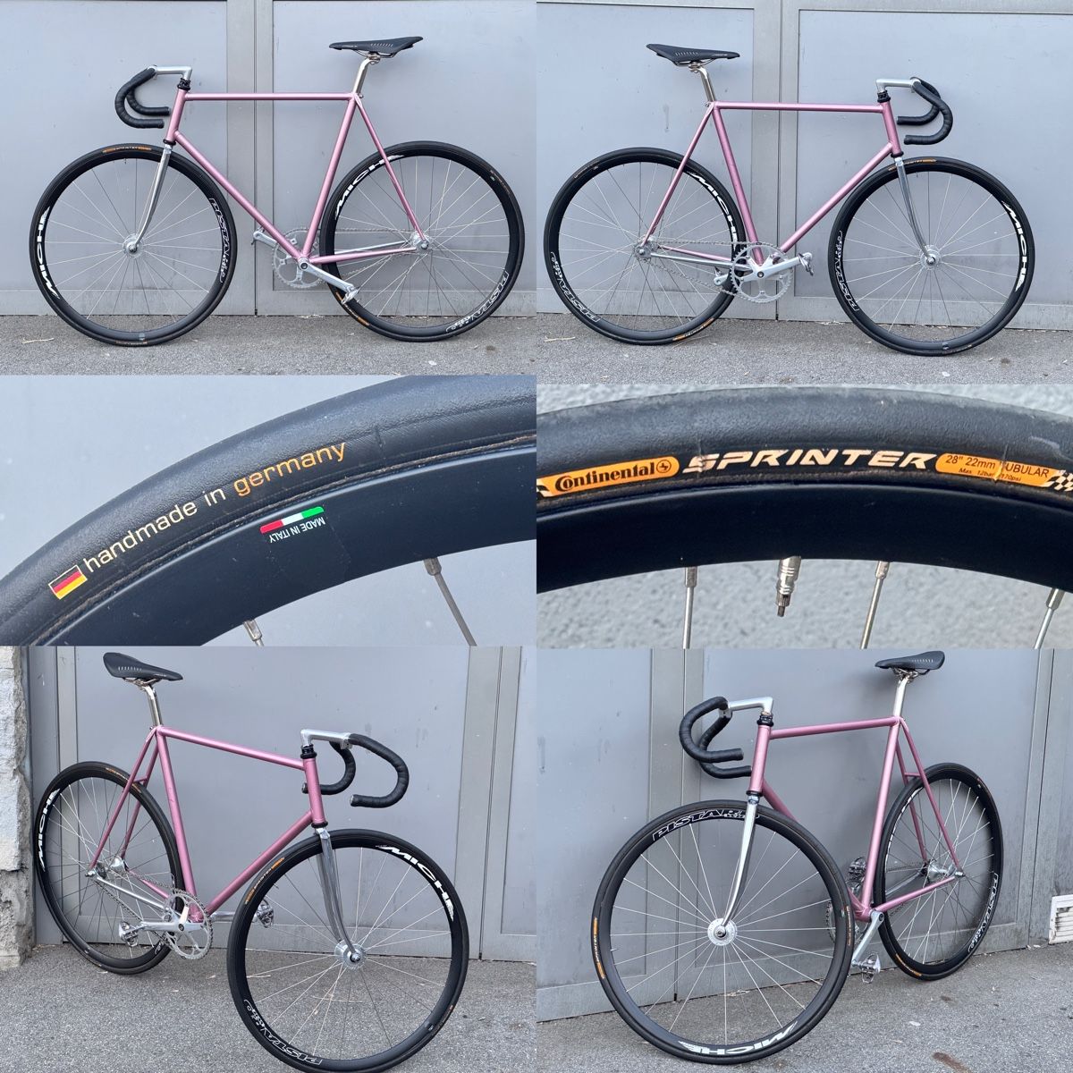 Cinelli Velos: Ferrapoli track bike, fixed gear— Miche, Cinelli, Campagnolo – Gebraucht aus Lausanne von AlexSPW 2