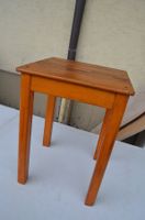 Antiker Holz Beistellstuhl Hocker