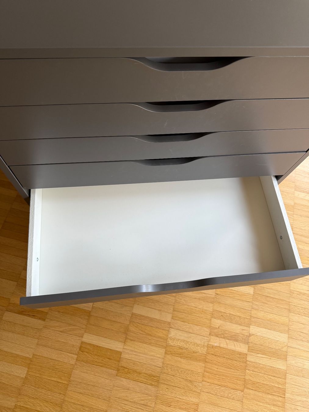 Ikea Banconi: 6-Drawer Storage Unit Grey Mobile Used – Usato da Muttenz venduto da don_5tky 2