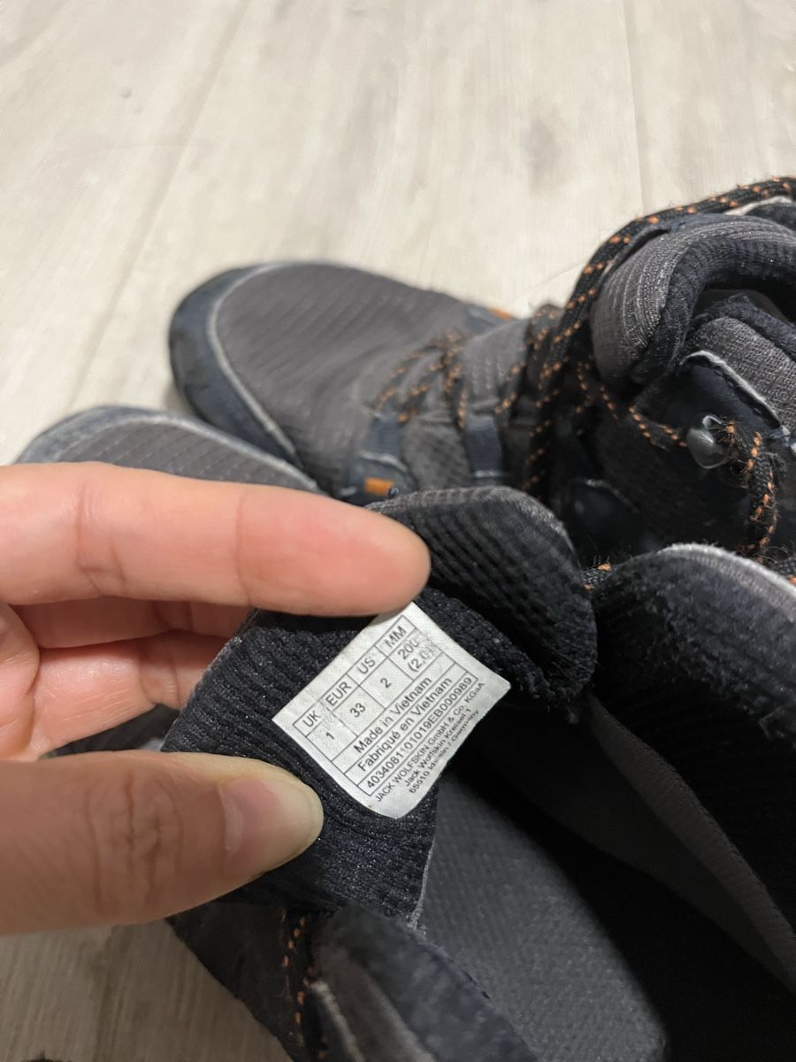 Jack Wolfskin Chaussures hommes: Jack wolfskin Wanderschuhe, 33 – D'occasion à Basel par mimi8668 1