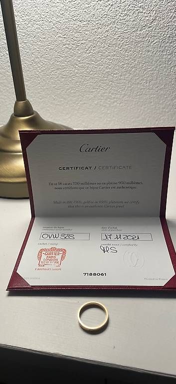 Cartier Anelli: Cartier Love Ring – Usato da Kehrsatz venduto da apu_99vb 2