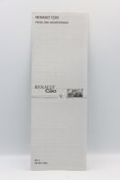 Renault Clio Preise & Ausrüstungen Prospekt Nr.2 2003