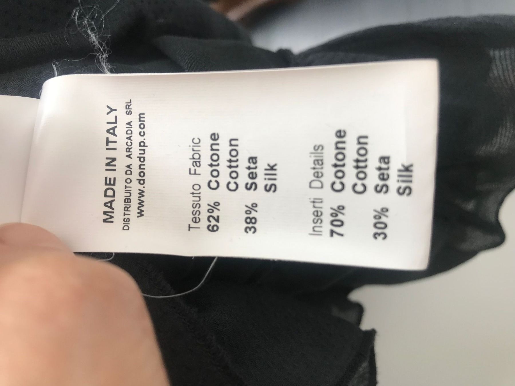 Vestiti: Kleid Dondup, schwarz, Gr. IT 40 – Usato da Kilchberg venduto da boudoir076 4
