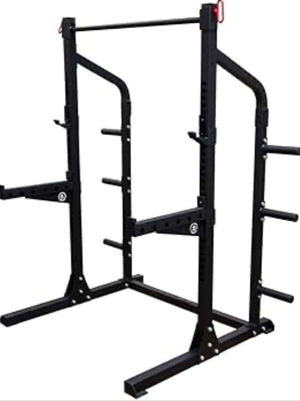 Hometrainer: Homegym Half Rack Langhantelbank mit Gewichten – Gebraucht aus Ziefen von buyforfree