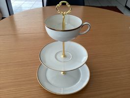 Etagere 3 stöckig, Porzellan Langenthal