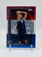 DIRK NOWITZKI #146 Chrome Update 2025-26 Red White Blue