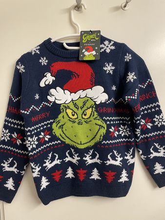 Grinch Christmas Sweater Children size 140