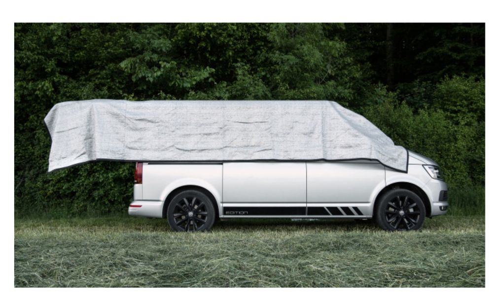 Sonnenschutzplane aus Alu für Auto oder Camping 4x6m NEU (Gebraucht) in ...