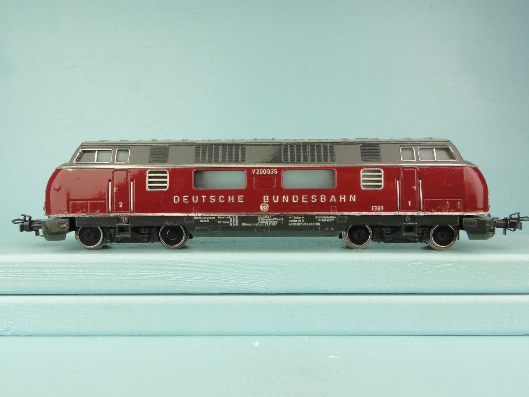 Fleischmann Modellini di ferrovie: Fleischmann H0 DB V200, defekt – Usato da Bülach venduto da cann11 1