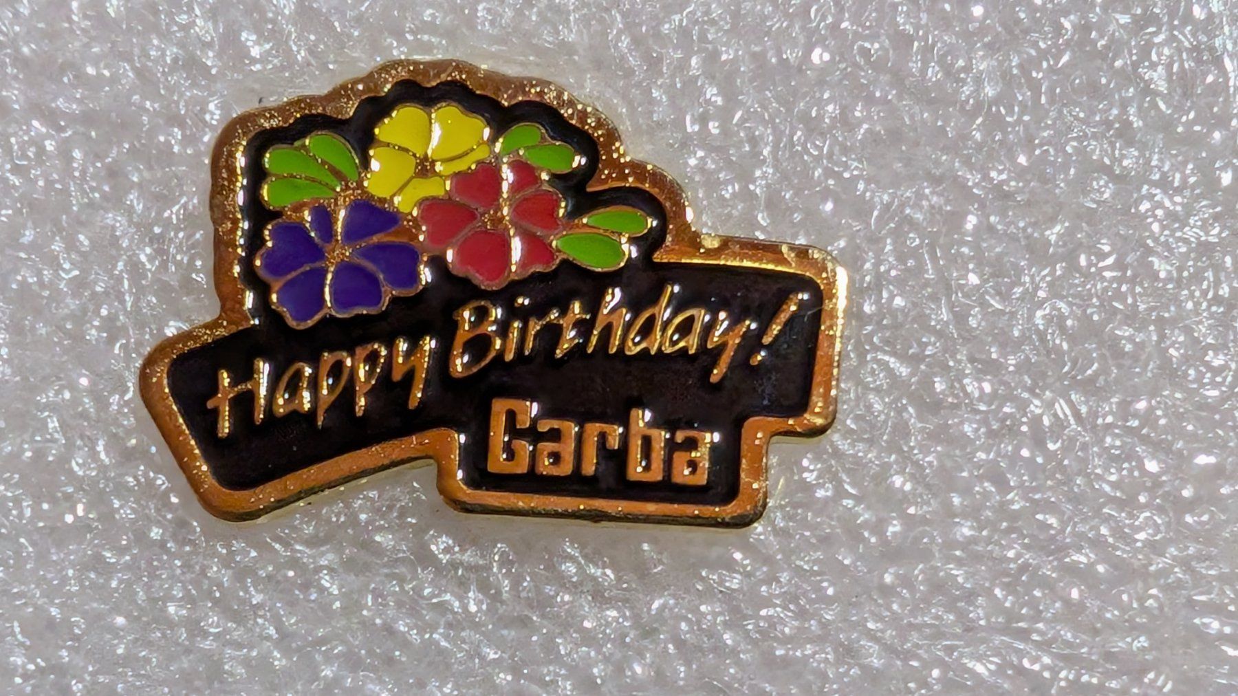 Placchette & Badge: Ansteckpin 271: Garba – Usato da Oppligen venduto da Pin-Fall-Shop