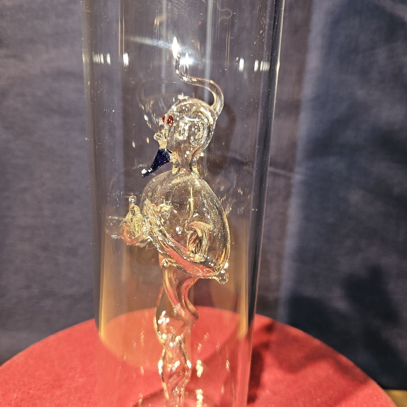 Altro: Studer Grappa Vecchia Flasche mit Glasfigur, 38cm hoch – Usato da Kriens venduto da gra_fhn7 2