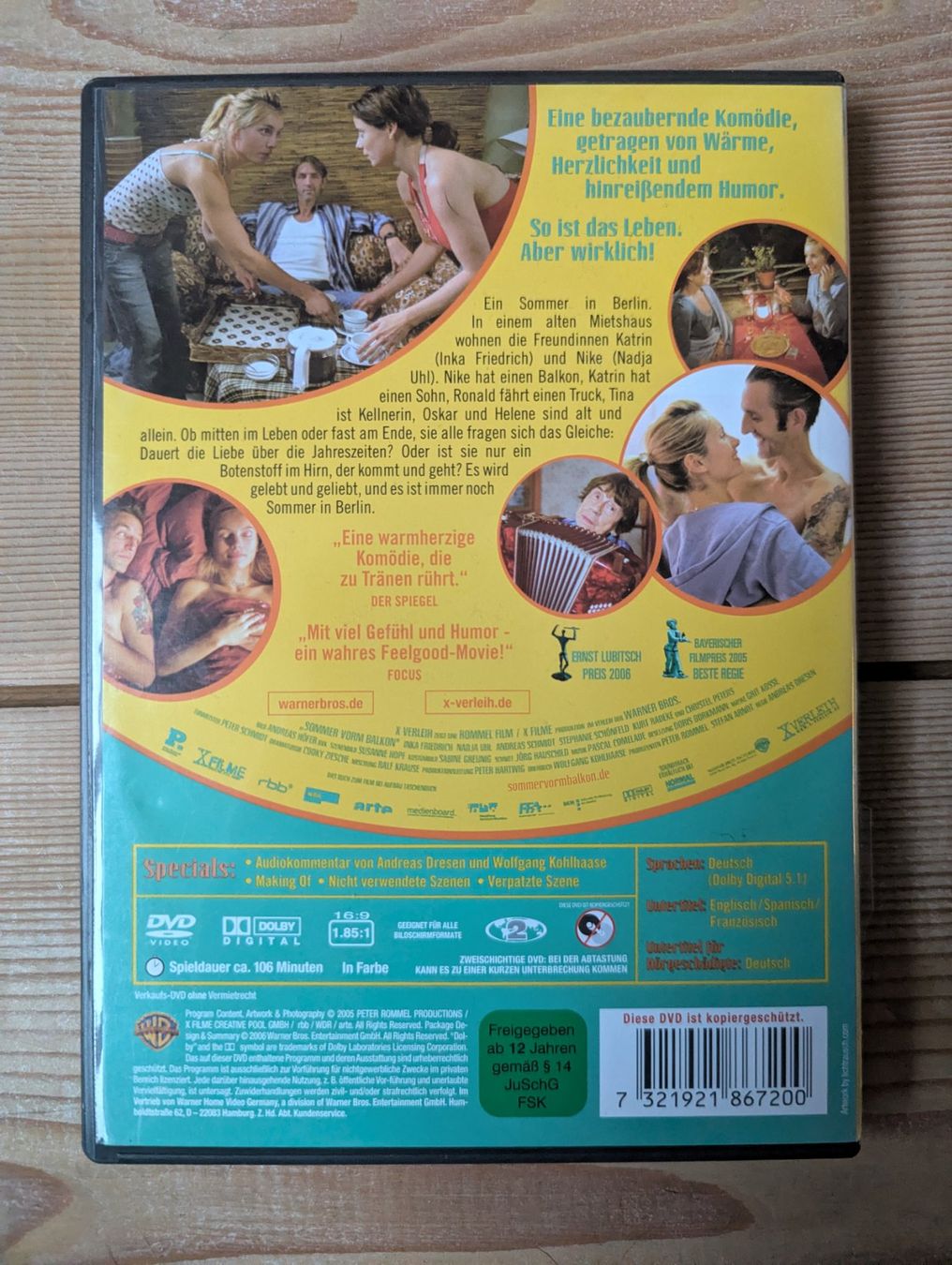 Alle DVDs: DVD Sommer vorm Balkon – Gebraucht aus Ganterschwil von shlilan 1