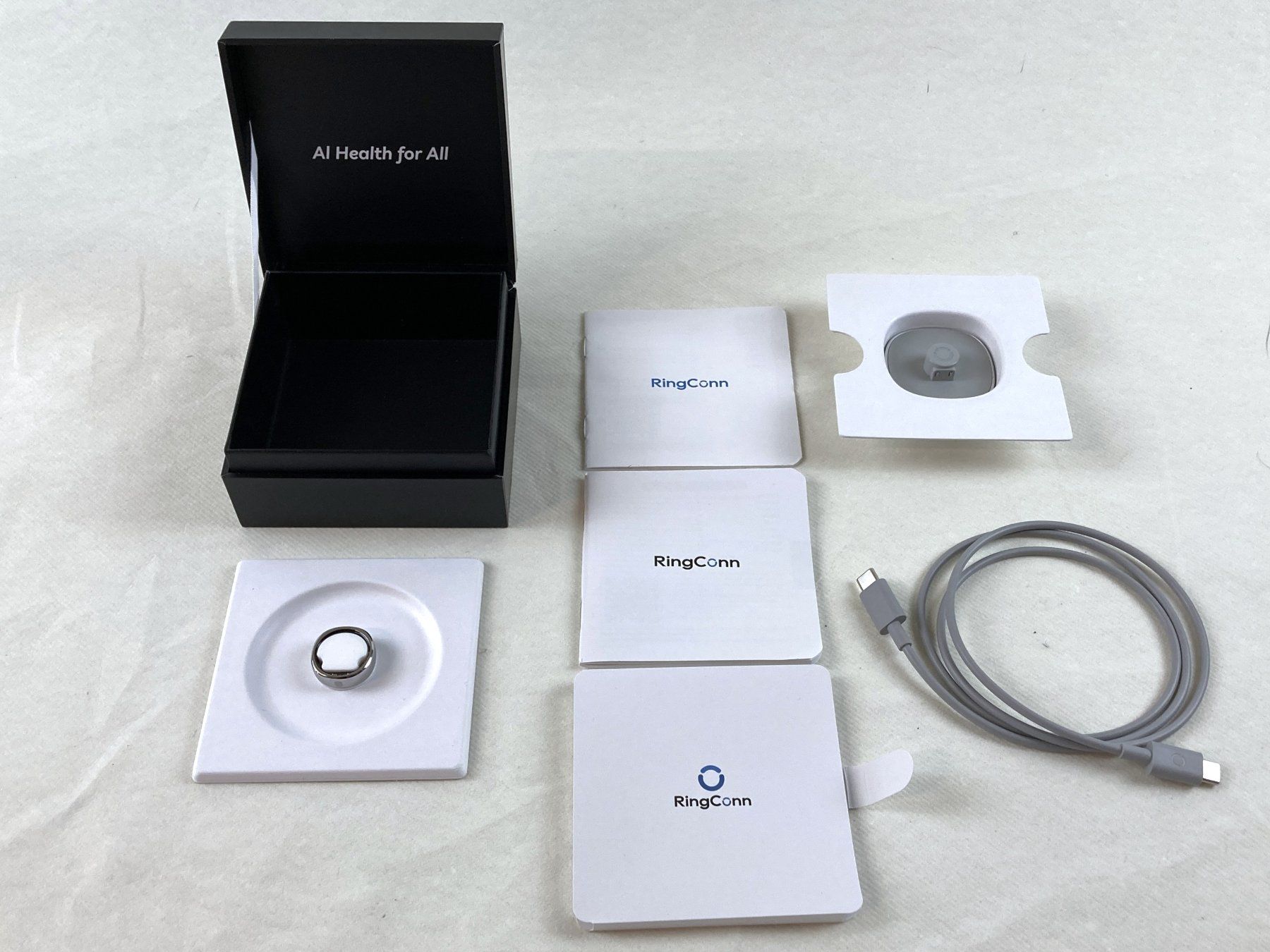 Anelli: RINGCONN | Smart Ring Gen 2 Air | Silber | Gr. 7 – Nuovo (secondo la descrizione) da Wittenbach venduto da Restwert_St-Gallen 2